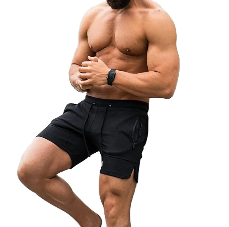 

Custom Weightlifting Short Fitted Training Bodybuilding Jogger mens sweat gym shorts, Customized color