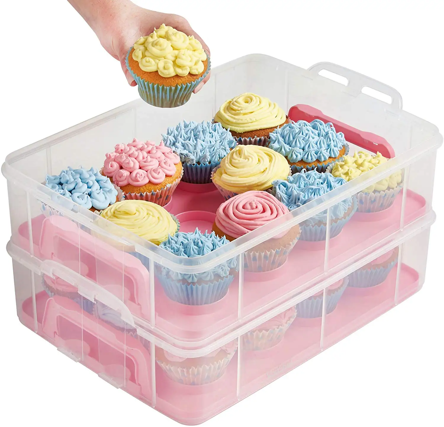 Cupcake Storage Carrier Cupcake Containerstore Up To 48 Cupcakes Buy
