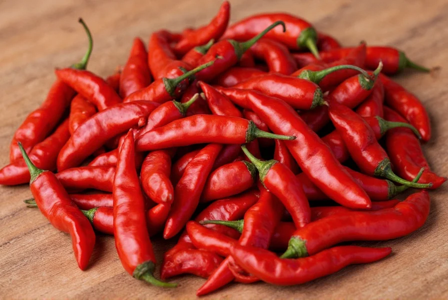 Collection of spices including Guajillo chiles