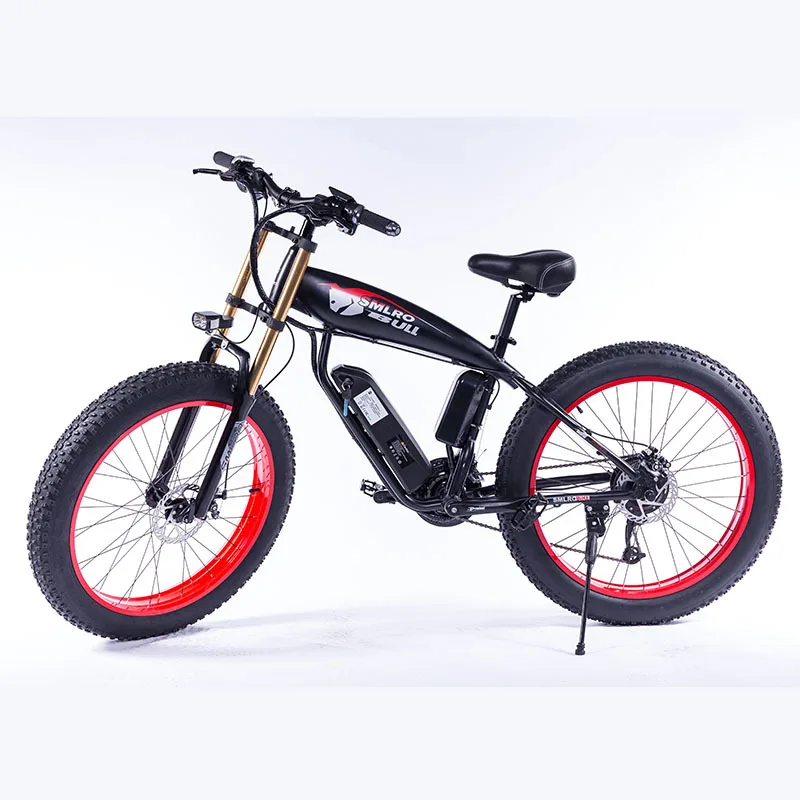 48v 1000w 750w 500w fatbike fat tire ebike electric mouantain bicycle electric motorbike