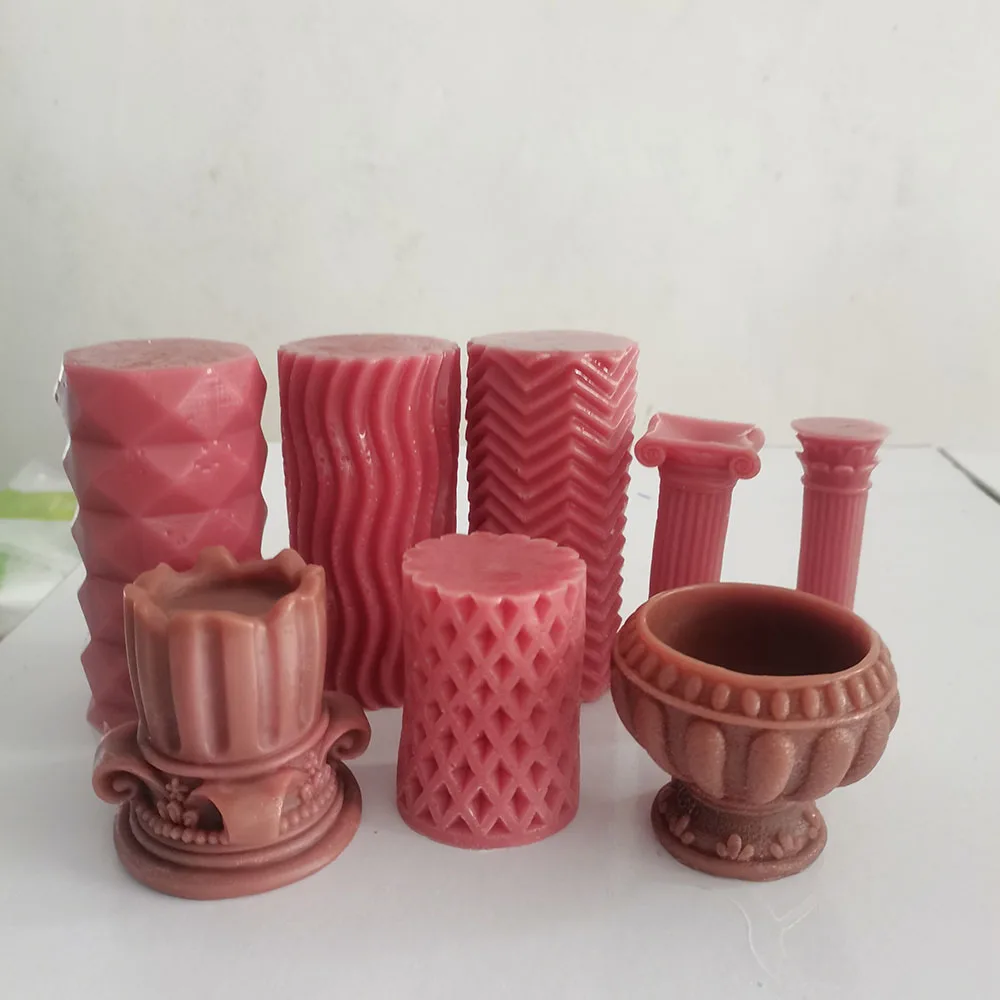 

Candle silicone mold BK8005- BK8009 8018