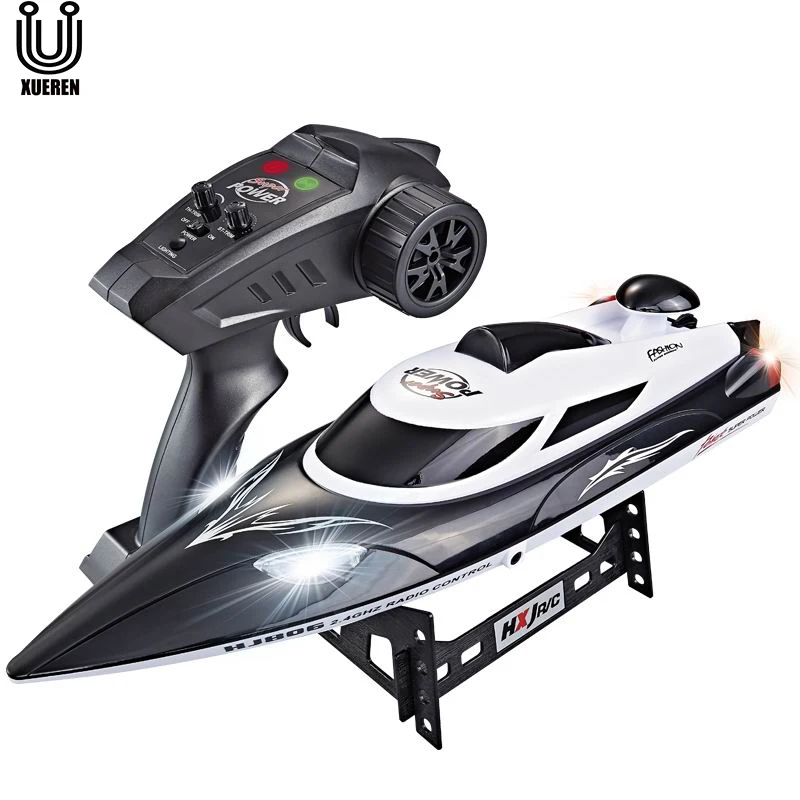 

Xueren HJ806 Boat High Speed RC Racing Boat 35km/h 200m Fast Ship With Water Cooling System Amazon Hot, Red/black/green