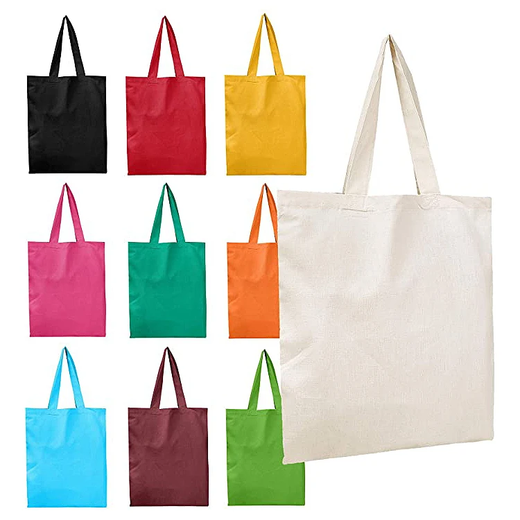 

Environmentally friendly materials golf canvas cotton tote bag, Customized color