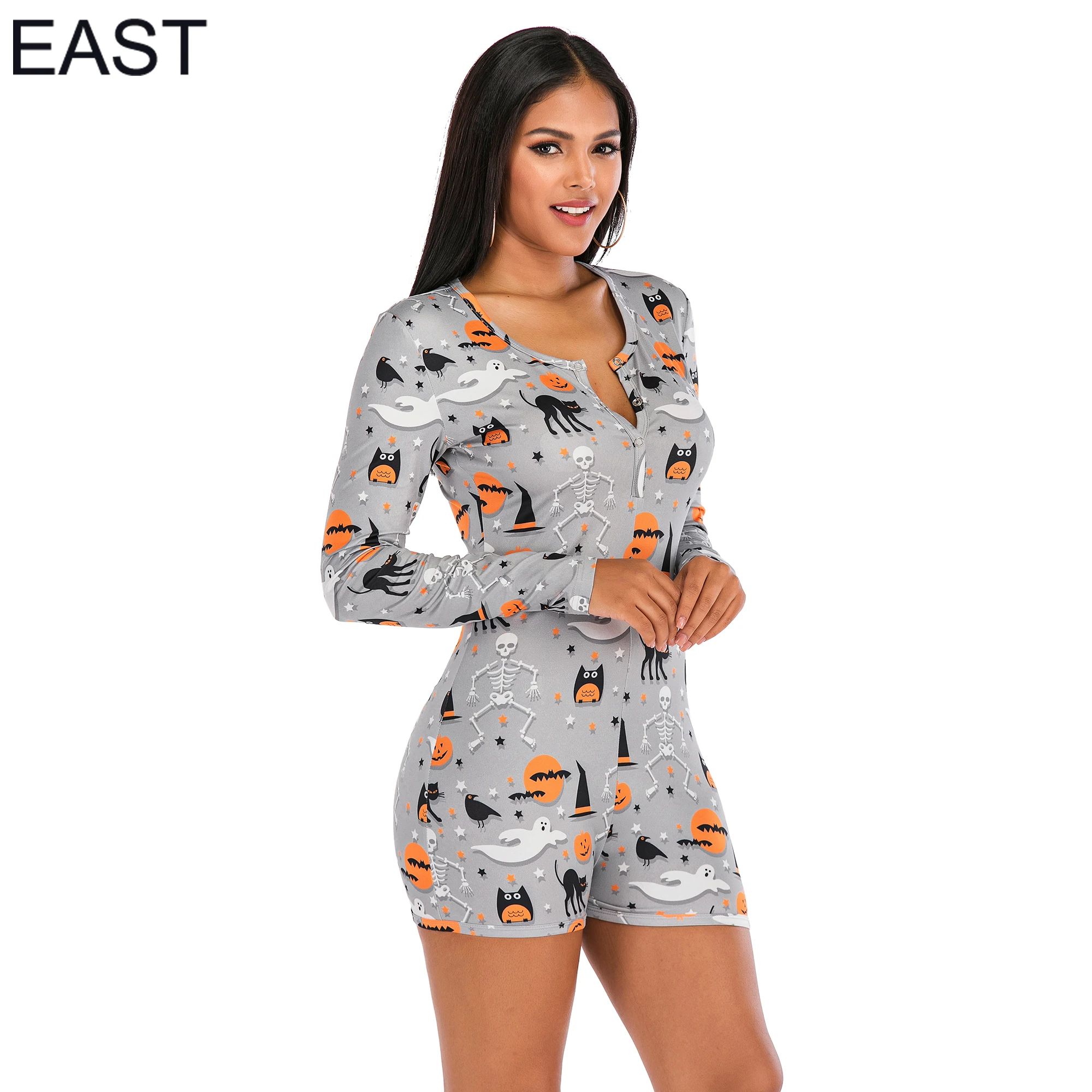 Halloween Onesie Adult Girl Onesie - Buy Halloween Onesie,Halloween ...