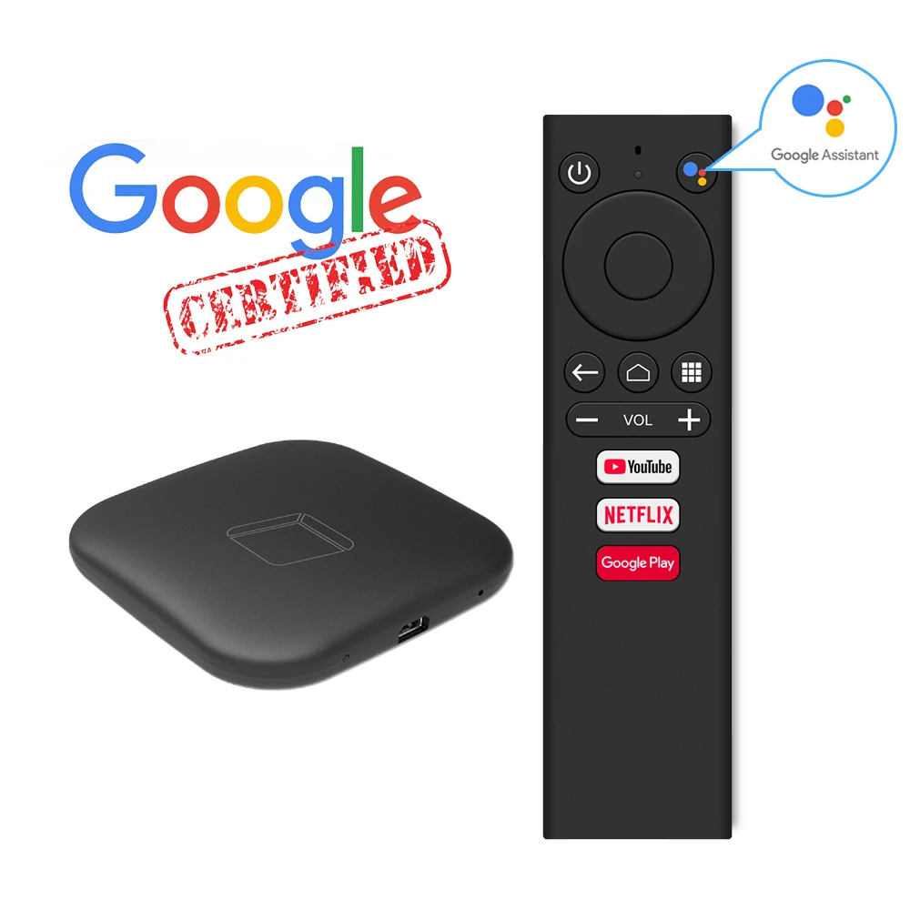 

HAKOmini DV6068Y BT 4.2 Android 9.0 Amlogic S905Y2 Dual wifi 2gb ram 8gb rom smallest tv box