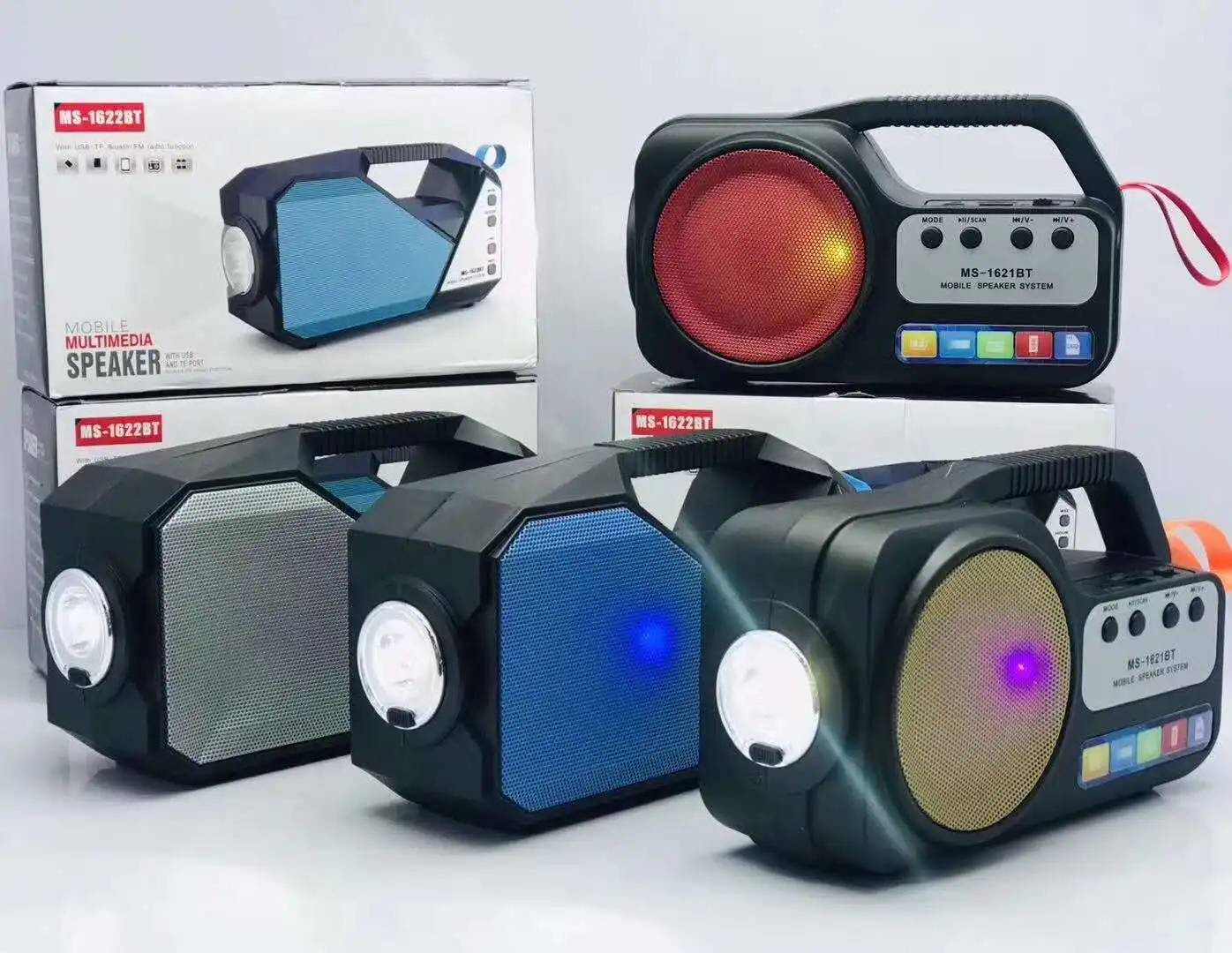 

3 inch portable blue tooth speaker wireless speaker hifi torch speaker