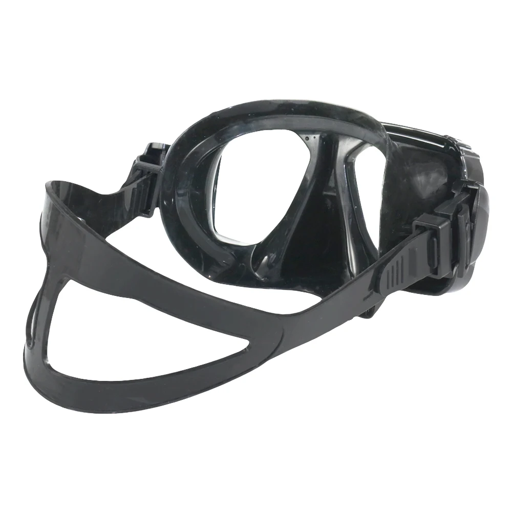 Anti Fog Black Yellow Blue Sea Dive Underwater Tempered Glass Snorkel