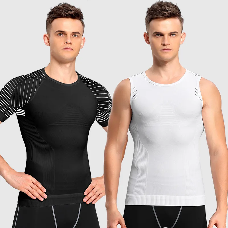 

Wholesale Custom Logo Men Plus Size Athletic Compression Gym Shorts