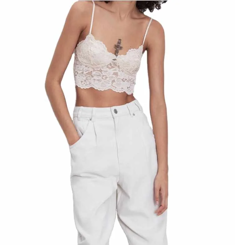 

New arrival women lace underwear V-neck adjustable sling lace lingerie top summer women sexy vest top, Beige