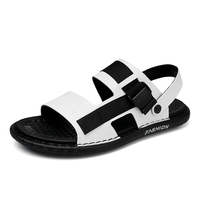 

New design summer flat platform beach sandals men shoes men's sandals