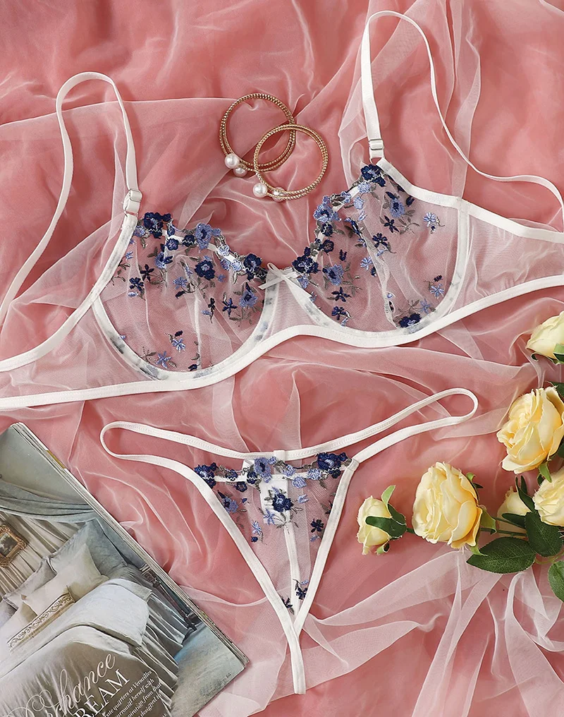 

Hot Sexy women Super transparent Bra and Panty, As the picture