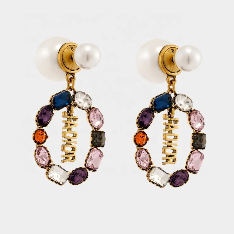 New High-end CD Earrings Women