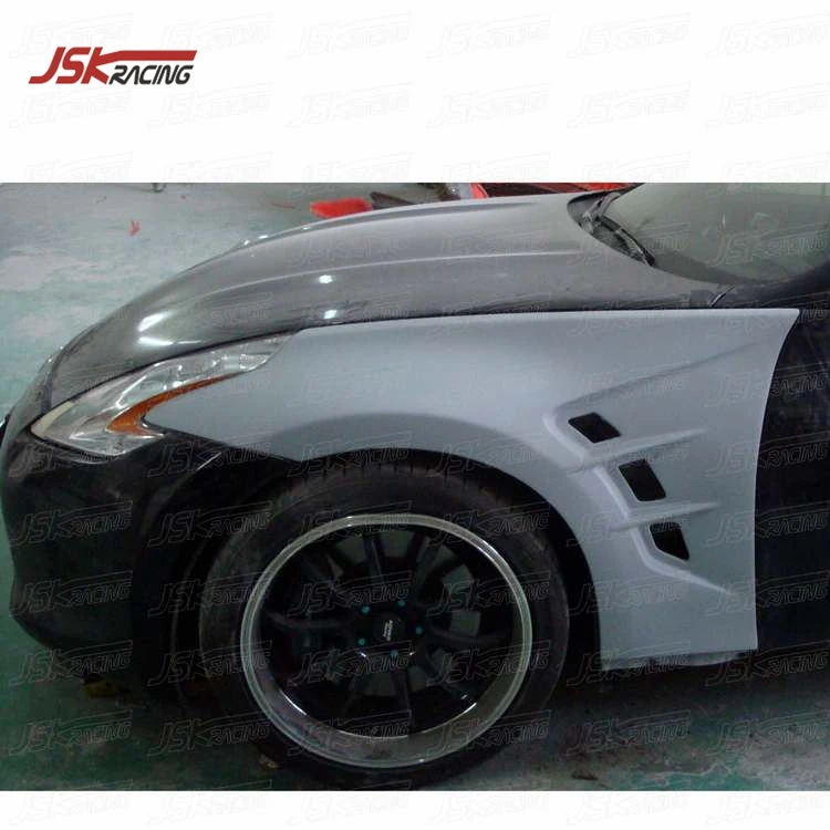 Jsk Style Carbon Fiber Front Fender For Nissan 370z Z34 20092015 Buy