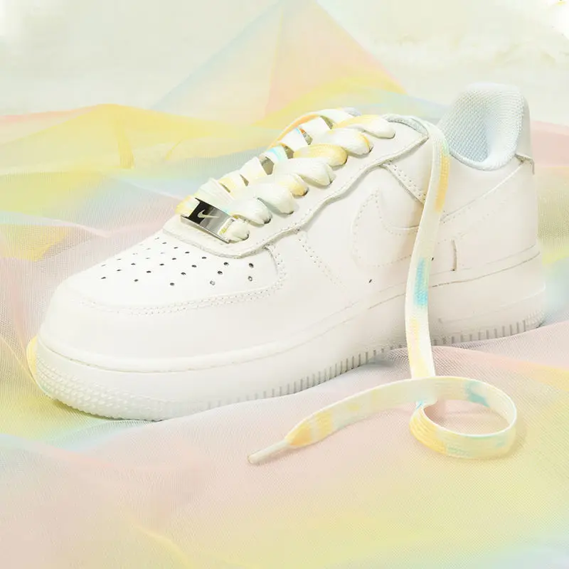 

1 Pair Luxury Sneaker Shoelace Accessories Vintage Colorful Sneaker Shoelace Sport White Women Sneaker Shoelaces Accessories