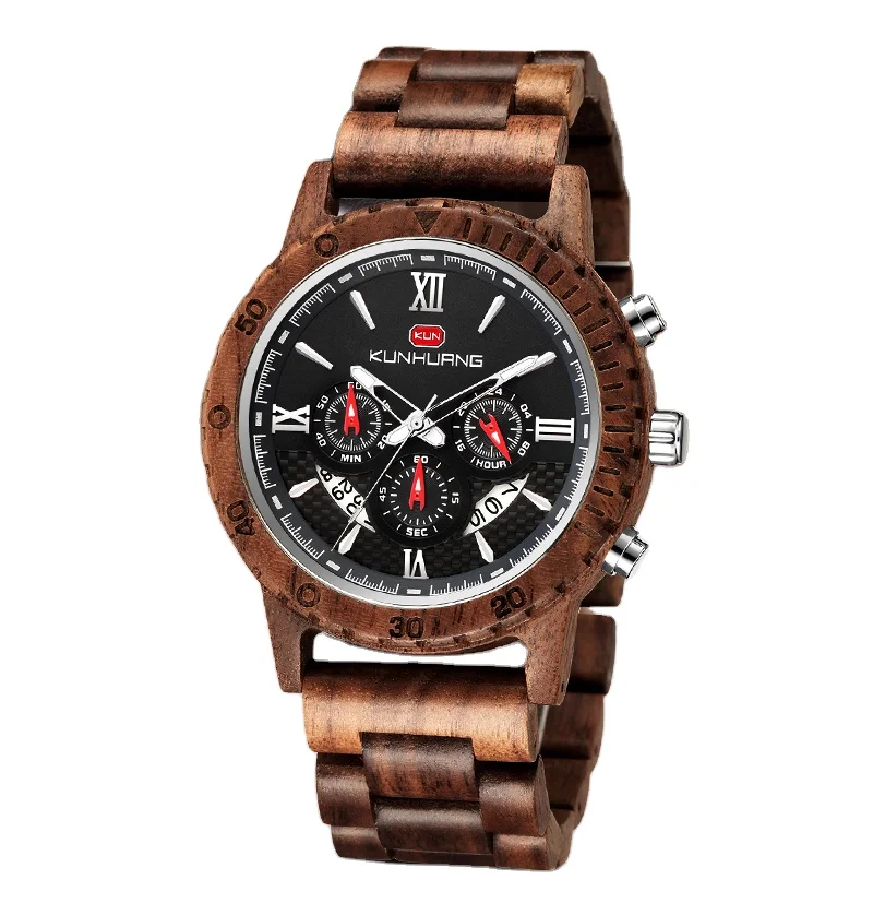 

High quality Fashion wood watch for men, Multi optional