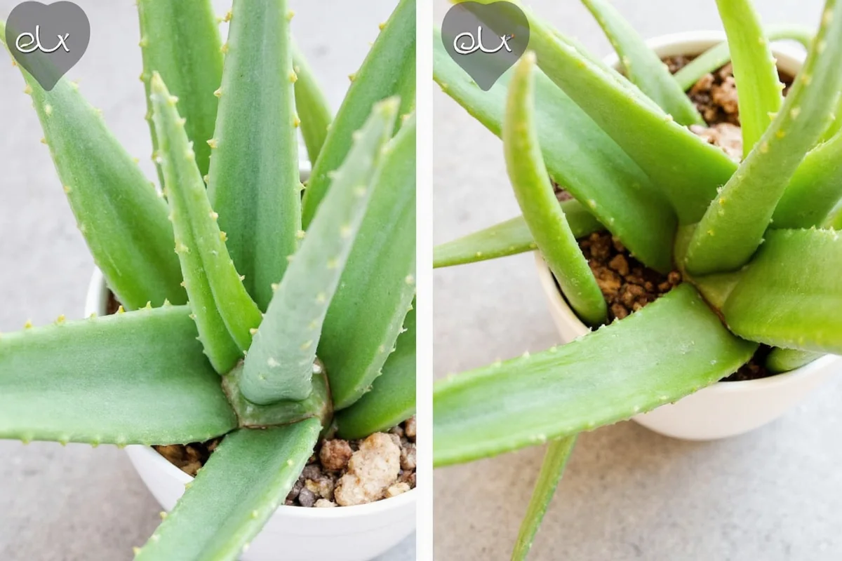 how to split aloe vera plants
