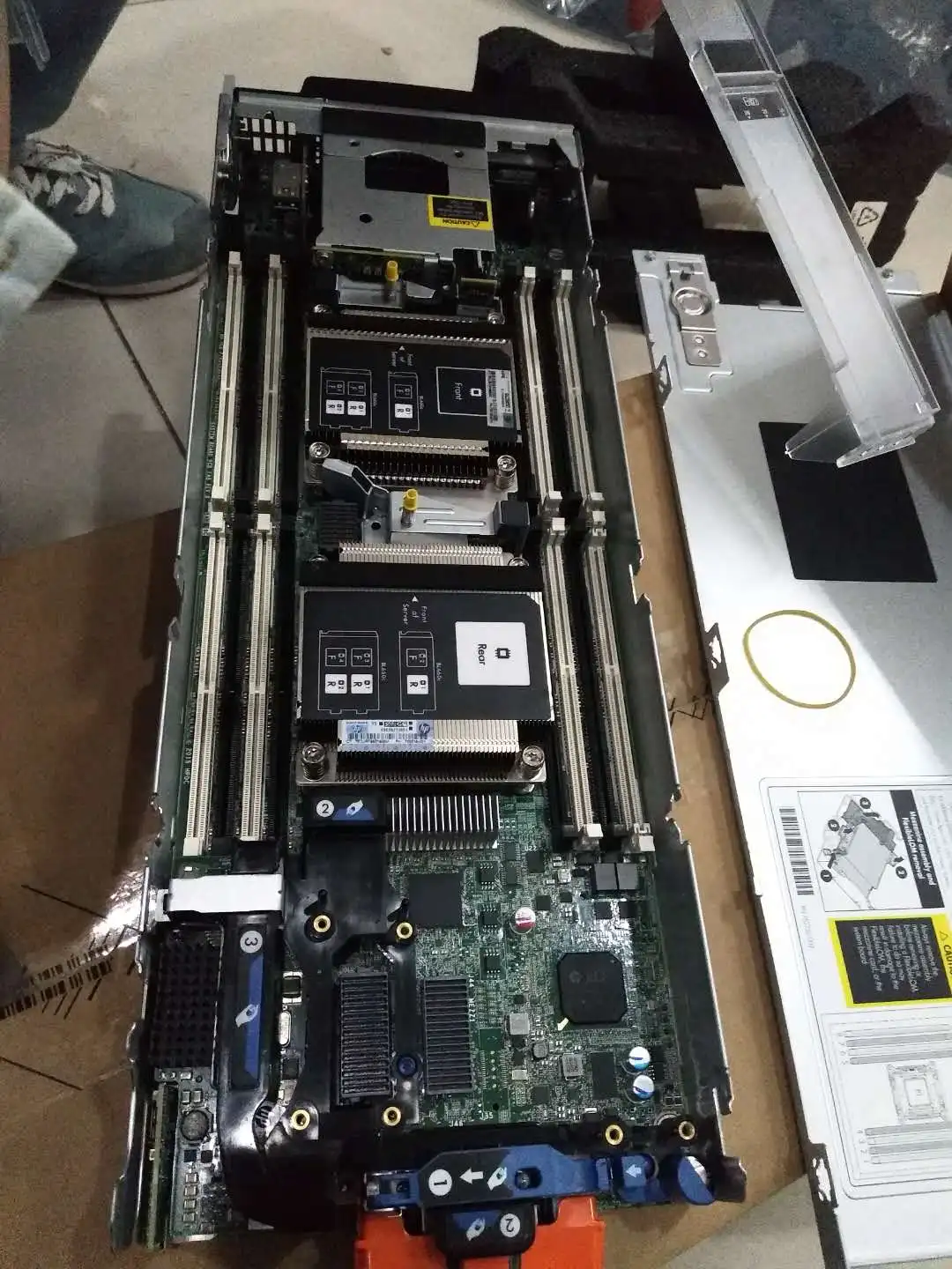 
Intel Xeon Gold 5122 Processor HPE ProLiant BL460c Gen10 server blade 