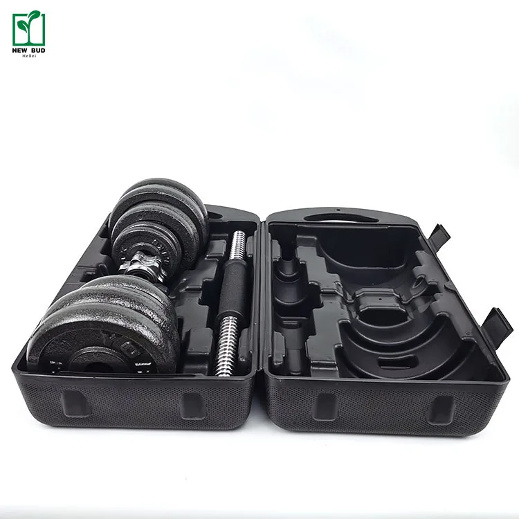 

32kg Adjustable Dumbbell Set bar dumbbell 8 kg barbell collar barbell and dumbbell set for 50kg Electroplating Adjustable Sets