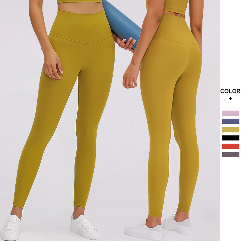 

High-End Drop Shipping Tights Workout Leggings For Women Compression Workout Leggings, Pink/purple/black/yellow/red/grey