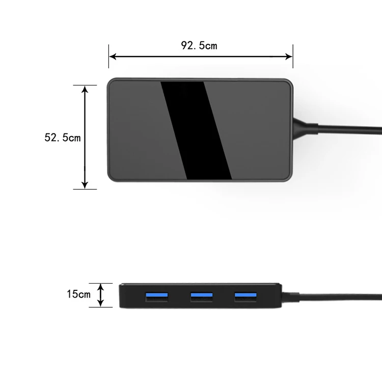 

Hot Sale Factory Direct Price 7in1 Usb-c Hub Adapter 1 Ethernet Port Usb3.0