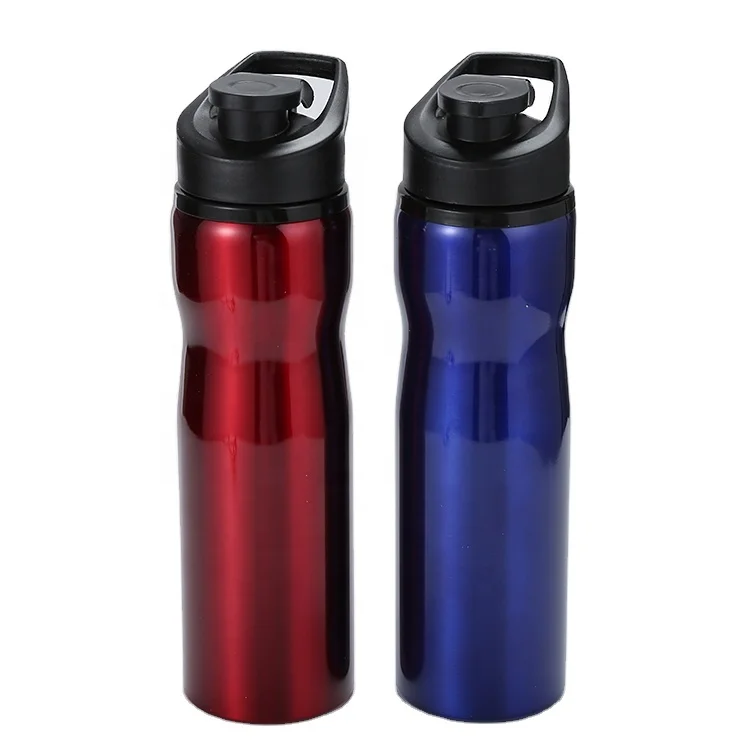 

Single wall portable water bottle with handle 700ML stainless steel drink cup