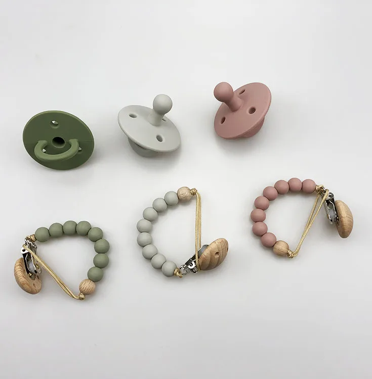 Silicone Pacifier Chains Customized Baby Pacifier Clips Wholesale Buy