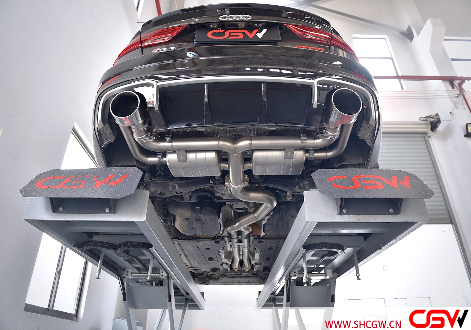 Top Quality Latest Design Automobile Titanium Alloy Catback Exhaust