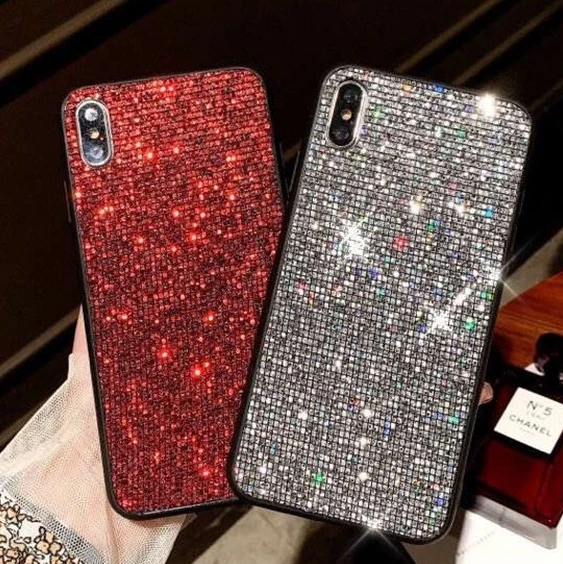 

Free Shipping Diamond Phone Case for iPhone 12 11 X XS MAX 13 14 15 Shinny Mobile Back Cover Shenzhen Factory China
