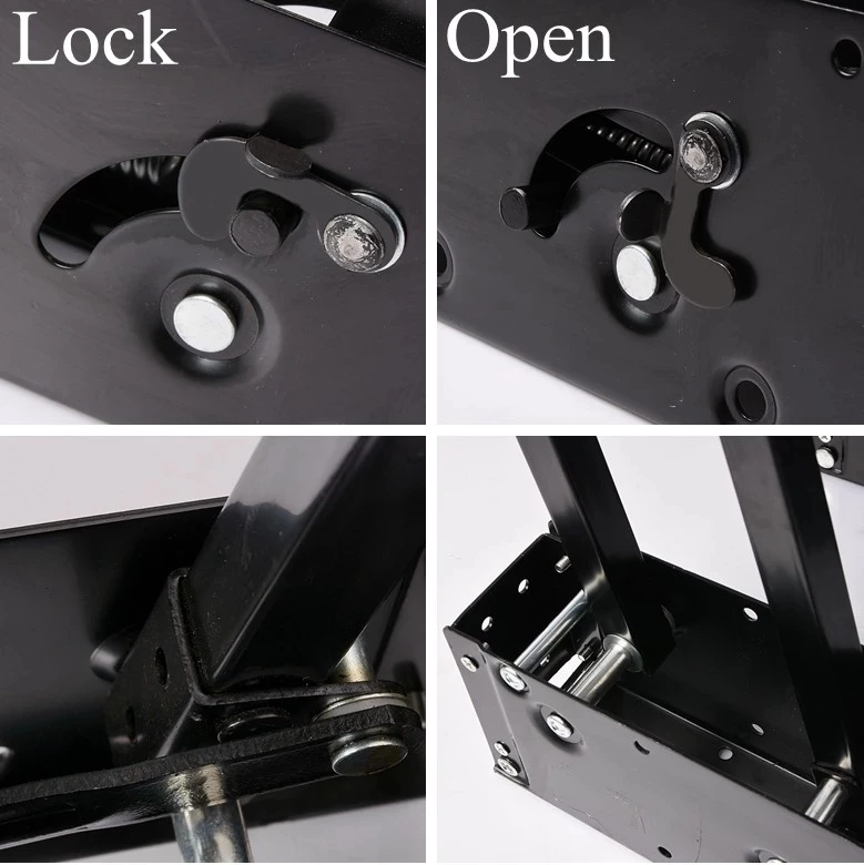 Boss 660mm Gas Spring Table Hinge For Coffee Table Multifunctional Lift