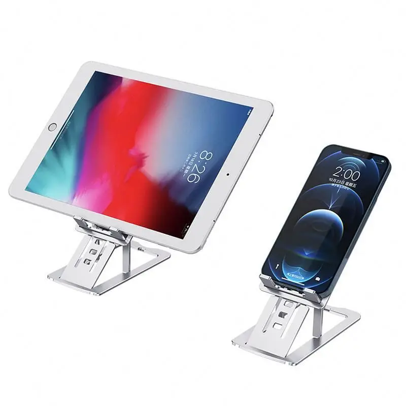 

Foldable tablet holder HOP8h laptop stand, Gray,silver