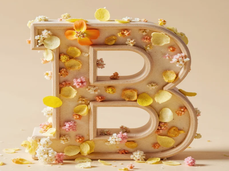 wooden craft letters