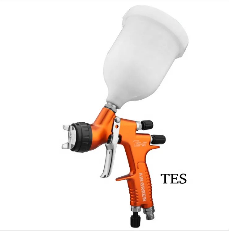 AIR GREEN TES 1.3mm spray gun paint high atomization professional hvlp automotive spyra painting tool hvlp waterborn