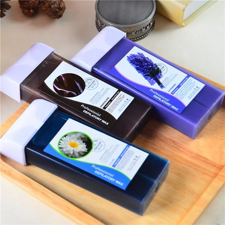 

100ml soft wax roll on waxing kit wax refill azulene cartridges for hair removal