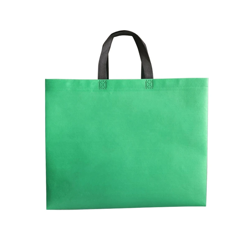 

ready to ship recycle grocery tote fabric pp laminated nonwoven shopping bag 47*36*11cm