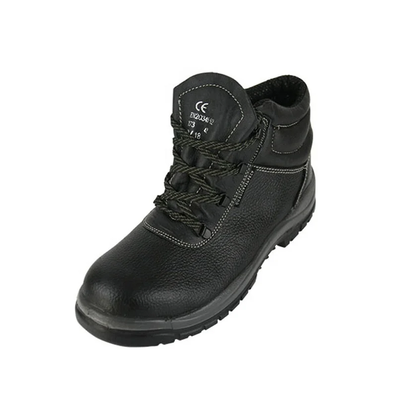 

Brand industrial en345 leather safety and working shoes for men