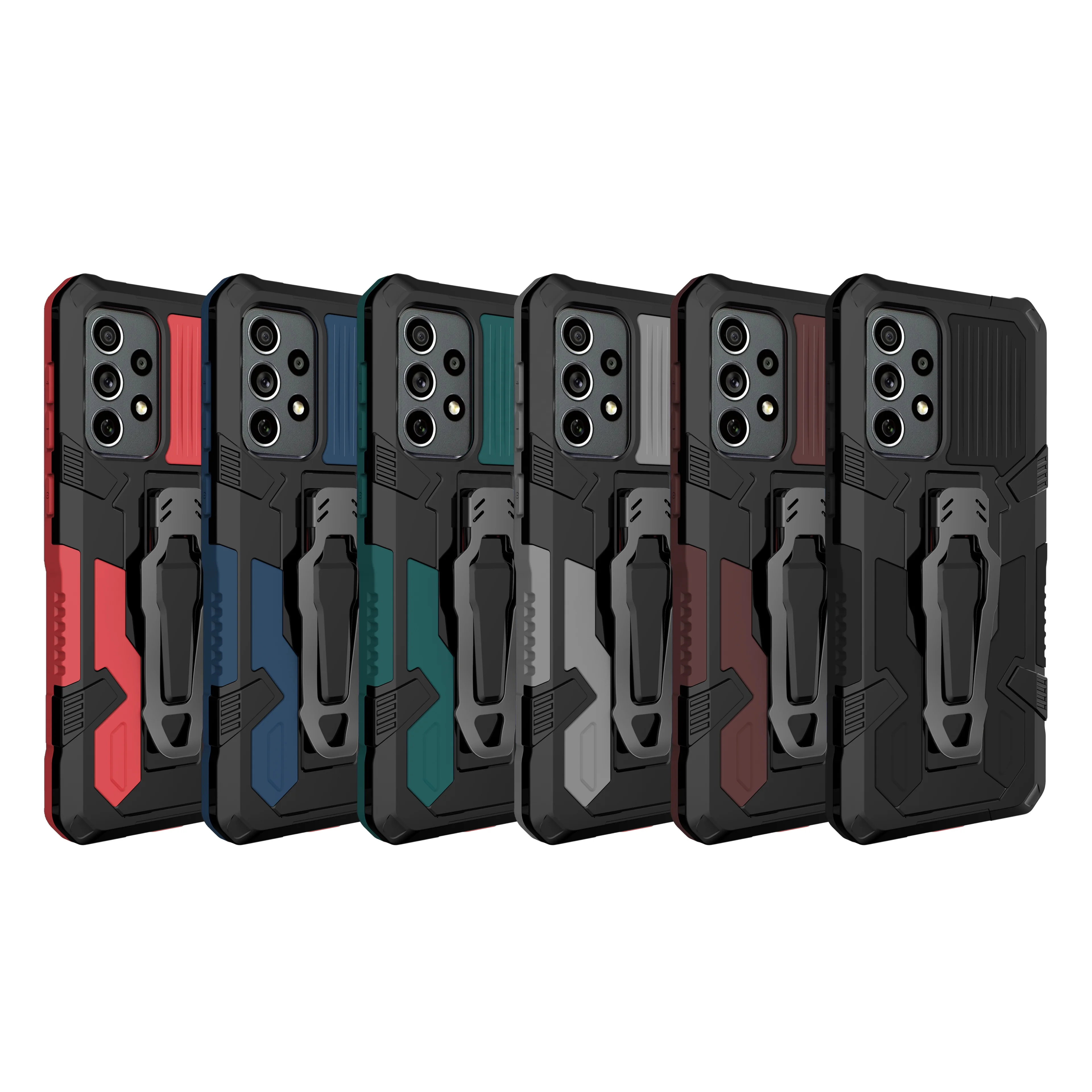 

Cool Shockproof Phone Case for Samsung A33 5G Kickstand mobile phone cover for Samsung A53 A73 case