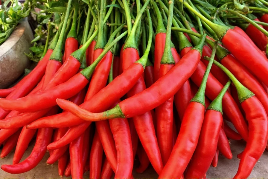 Various Mexican chilli varieties displayed together