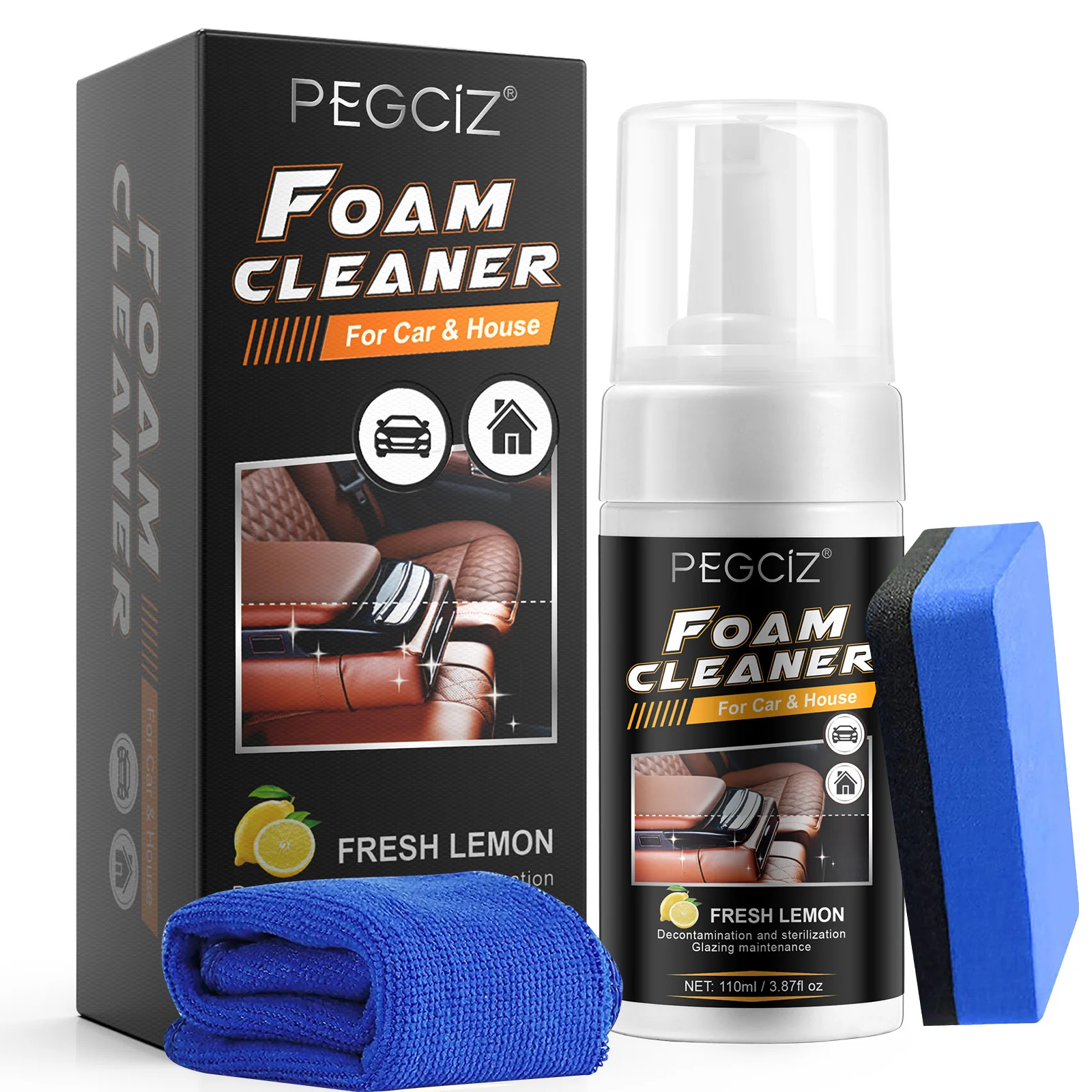

PEGCiZ magic universal computer kitchen shoe multi purpose foam cleanerengine multifunction car upholstery foam cleaner