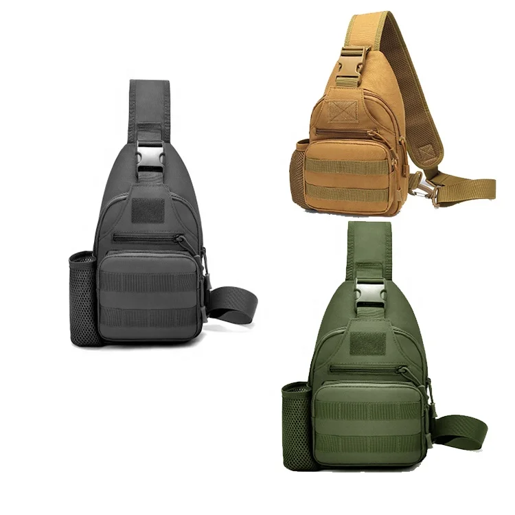 

800D Oxford Camping Hiking Outdoor Military Sport Backpack Men Tactical Sling Chest Bag, More than 6 colors for reference