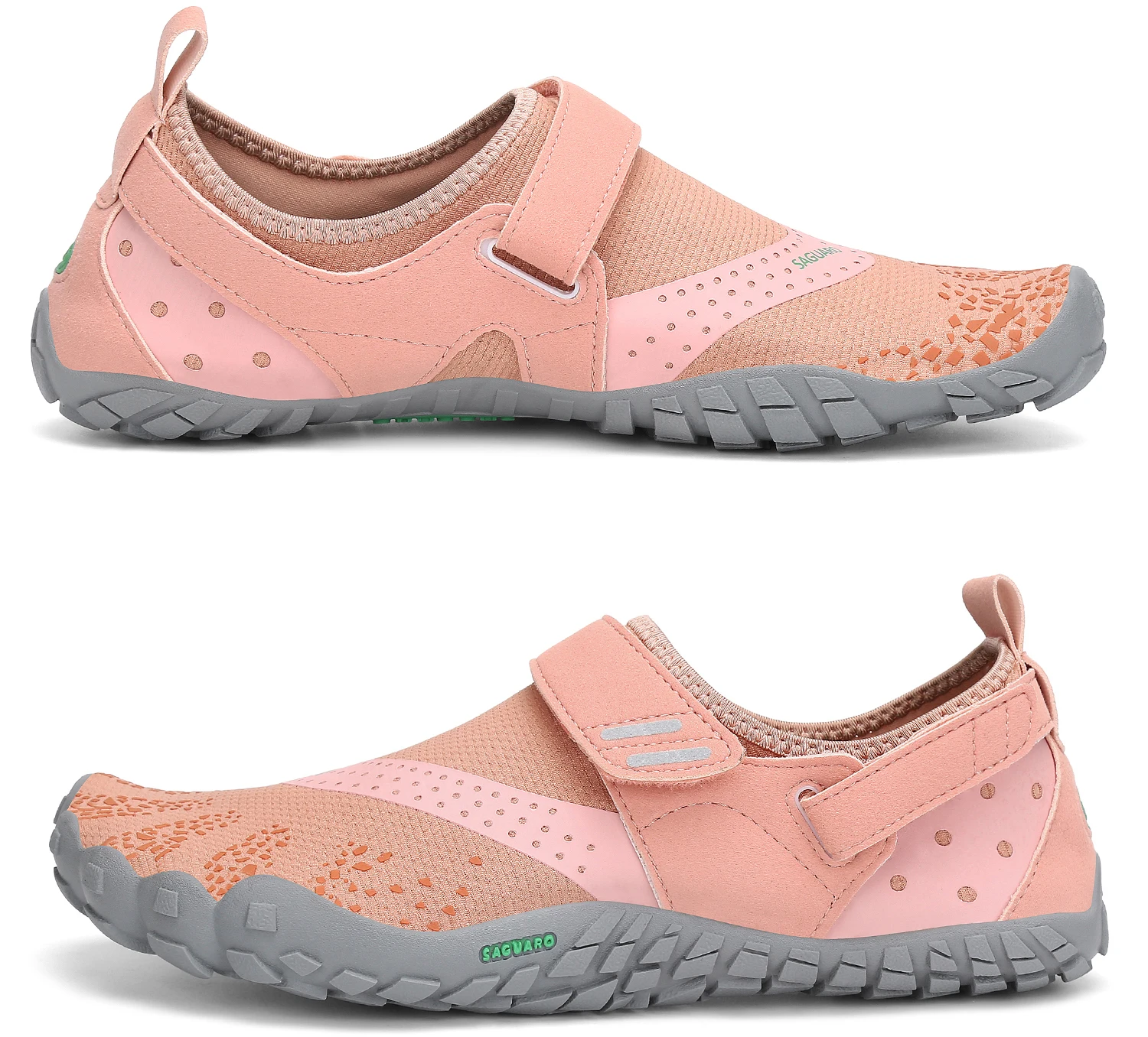 

Rubber Soft Sole Breathable Mesh Elastic Upper Wear-resistant Big Size Five Toe Barefoot Shoes, Customized color