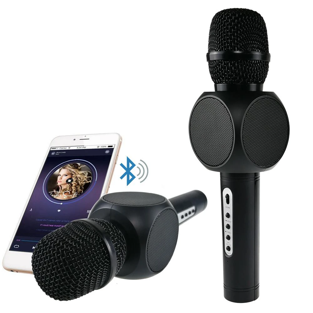 

GAM-E103B Wireless Microphone Professional Karaoke Mini USB Handheld Mini Blueteeth Microphone