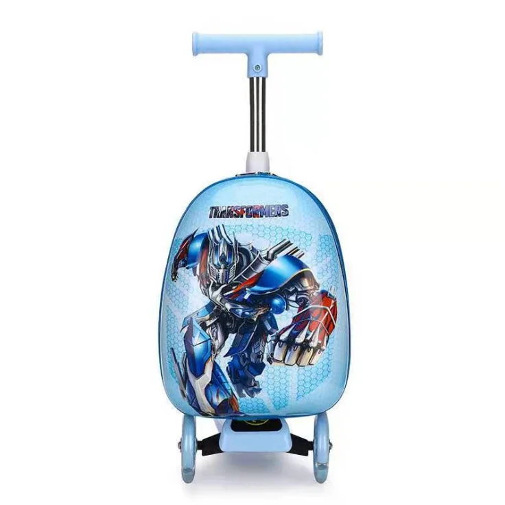 

Cartoon anime train hard shell 19 inch children's trolley case men and women baby student trolley bag a generation, Yellow,dark pink, blue, light pink