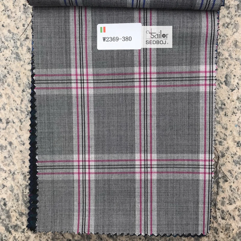 
checked wool fabric high quality checked desig italian cashmere wool items fabric for men suitings 