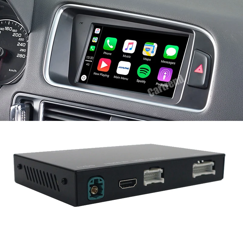 

Q5 B8 WIFI Wireless Carplay box car factory radio screen upgrade Android Auto module retrofit SQ5 headunit multimedia mmi 3g