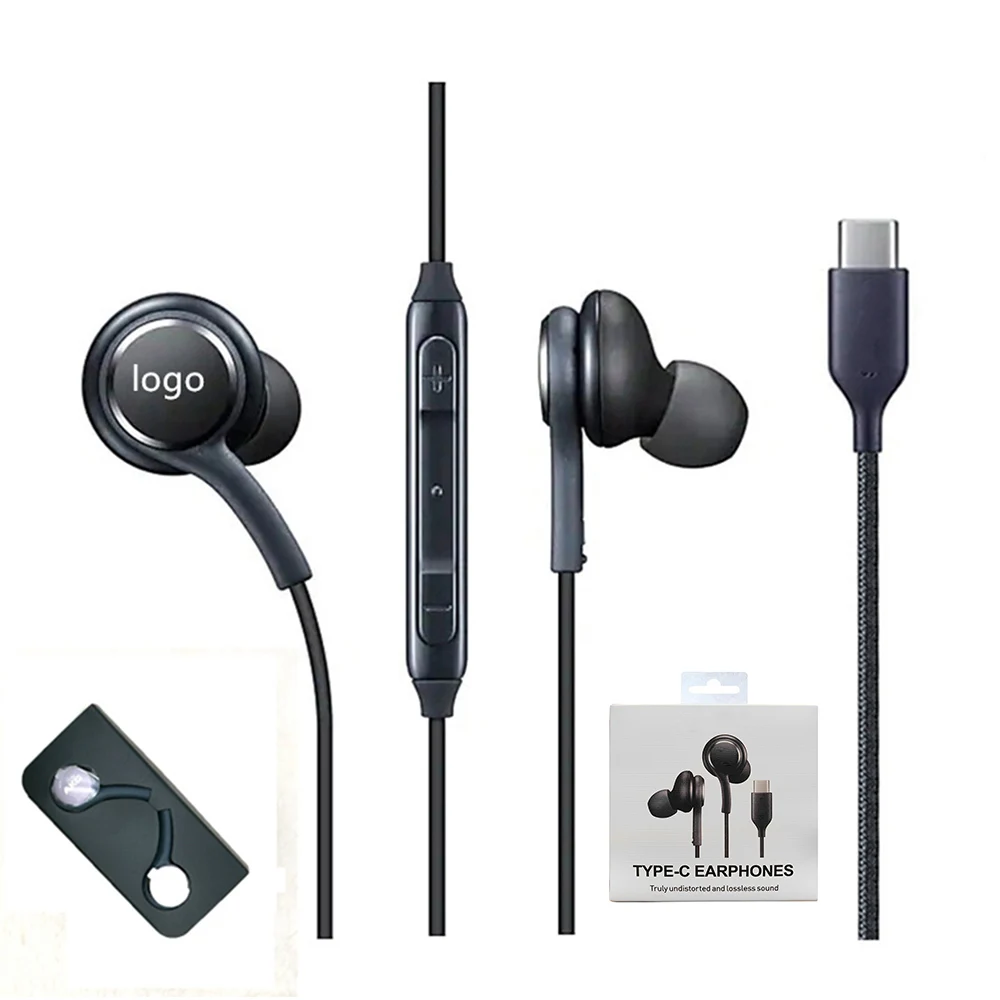 

GH59 15107A RYBM6 nice quality Note10 Headset Noise Cancelling Headphones Type c plug Earphone for akg Samsung A8s A9s