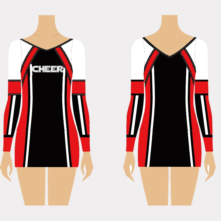 
Hot Sale Custom Made Tank Cheerleading uniform New Design 