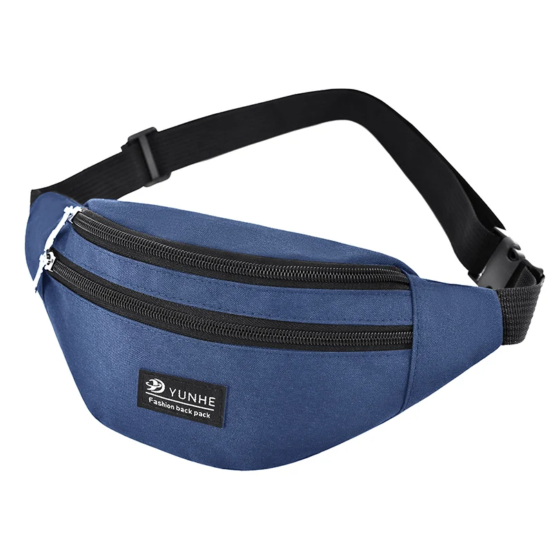 mini fashionable luxury  functional  waterproof oxford fabric woman lightweight large capacity mini waist belt bag