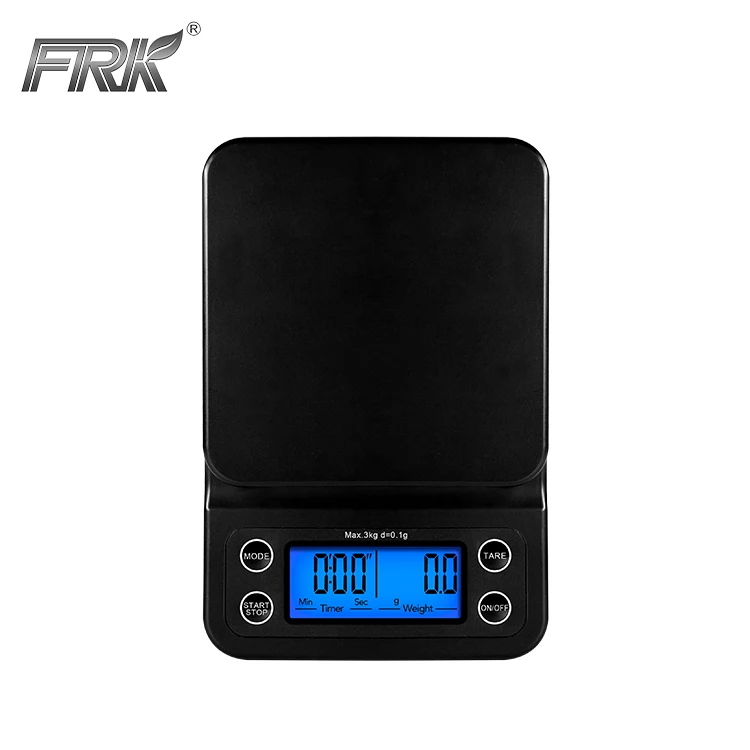 

NEW Digital coffee scale 3000g 0.1g electronic Coffee Kitchen scale with timer function