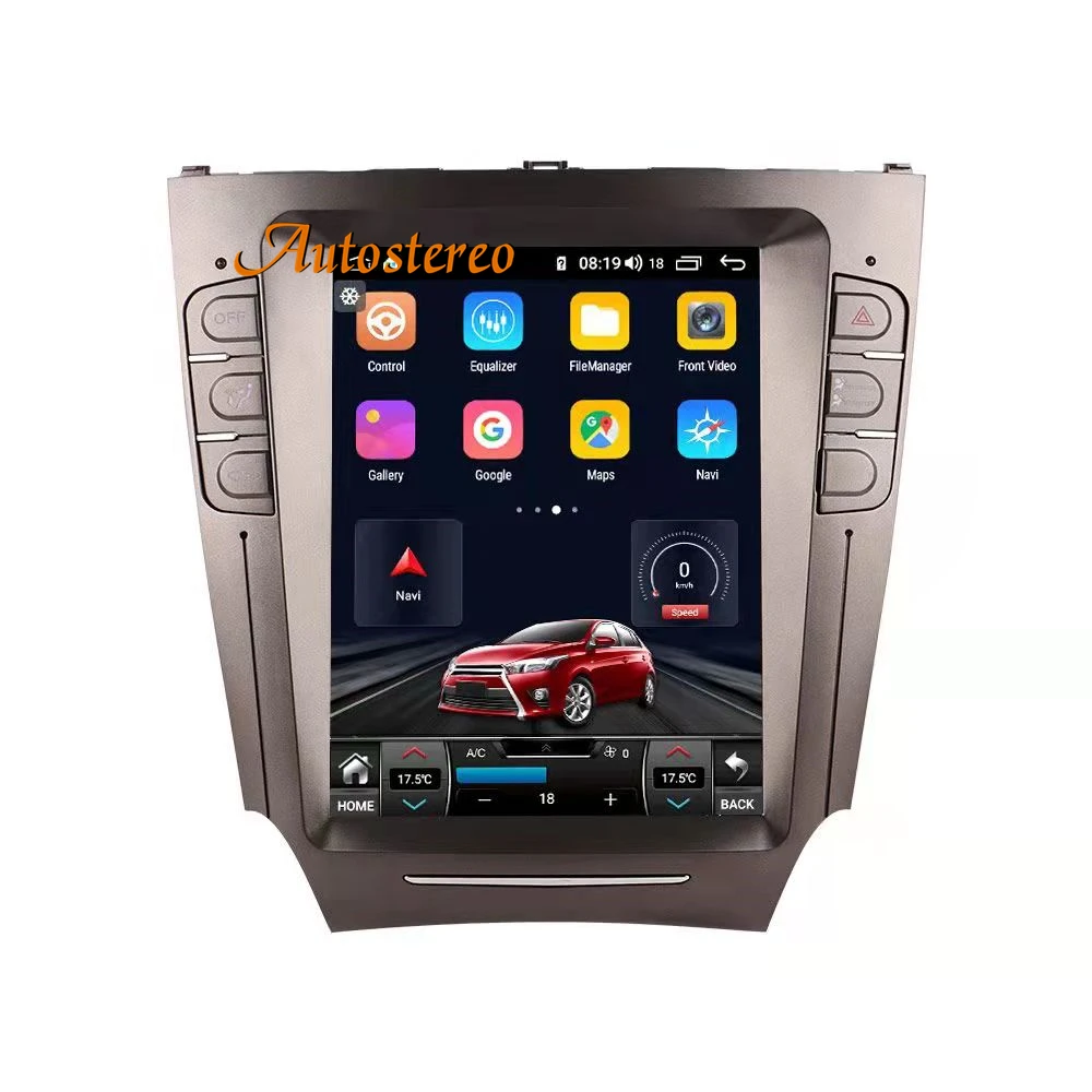 

Android 11 8+256 Tesla Vertical Car Multimedia Player GPS Navigation For LEXUS IS IS200 IS250 IS350 2005-2011 Stereo Head Unit