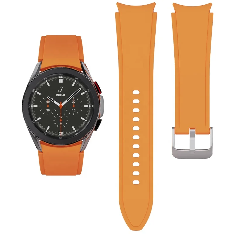 

Replacement Soft Silicone Watch Band Quick Release Strap 20mm 22mm for Samsung Galaxy Watch Active 4 Wristaband